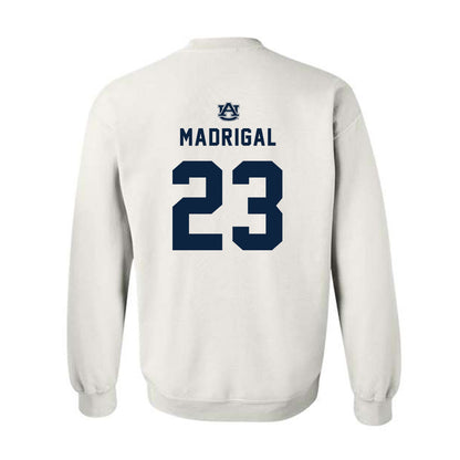 Auburn - NCAA Baseball : Eddie Madrigal - Replica Shersey Crewneck Sweatshirt-1