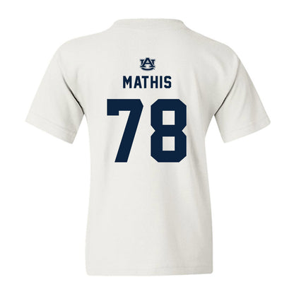 Auburn - NCAA Football : Mason Mathis - Replica Shersey Youth T-Shirt-1