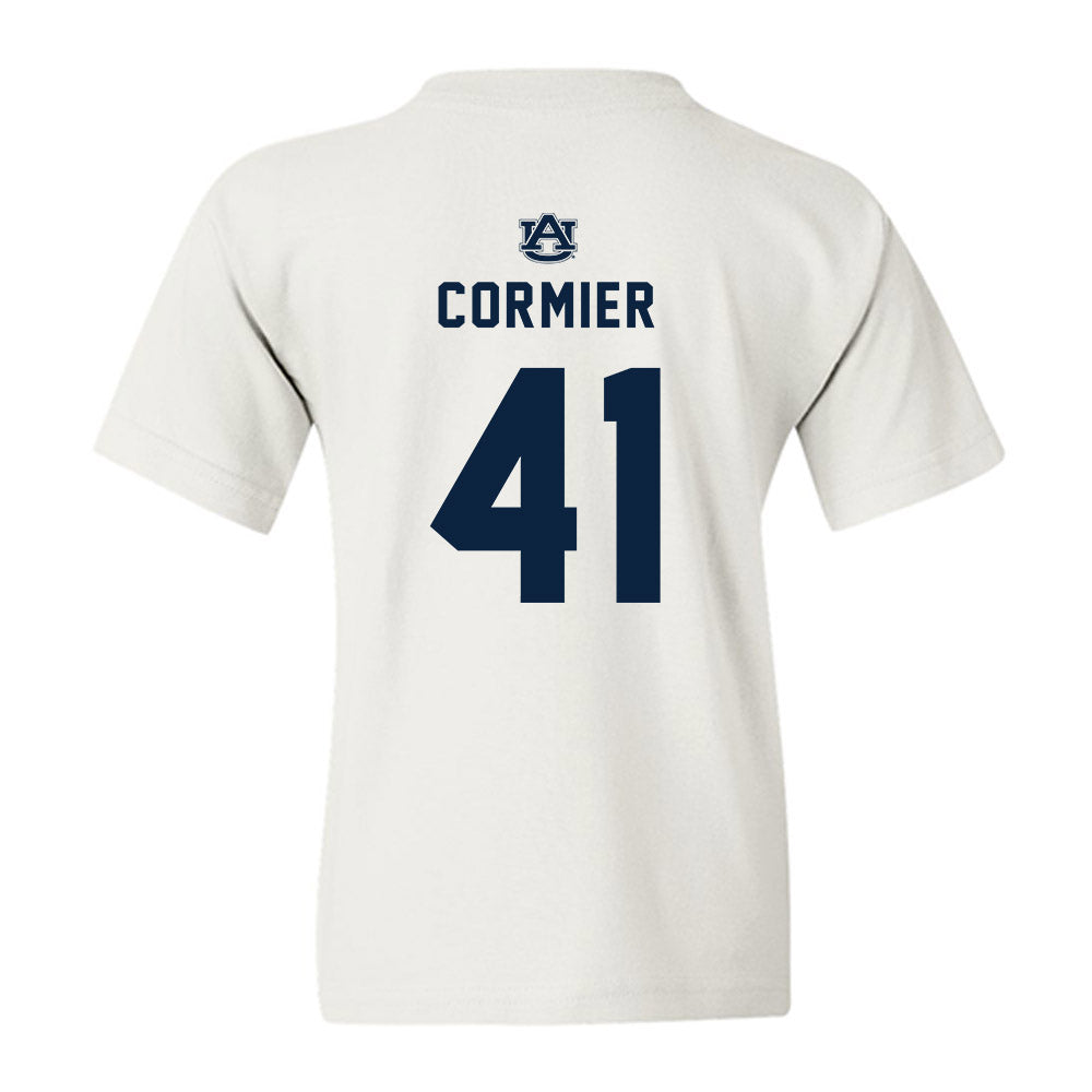 Auburn - NCAA Baseball : LJ Cormier - Replica Shersey Youth T-Shirt-1