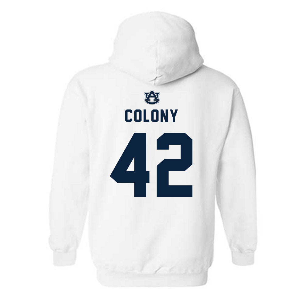 Auburn - NCAA Football : Cole Colony - Replica Shersey Hooded Sweatshirt-1