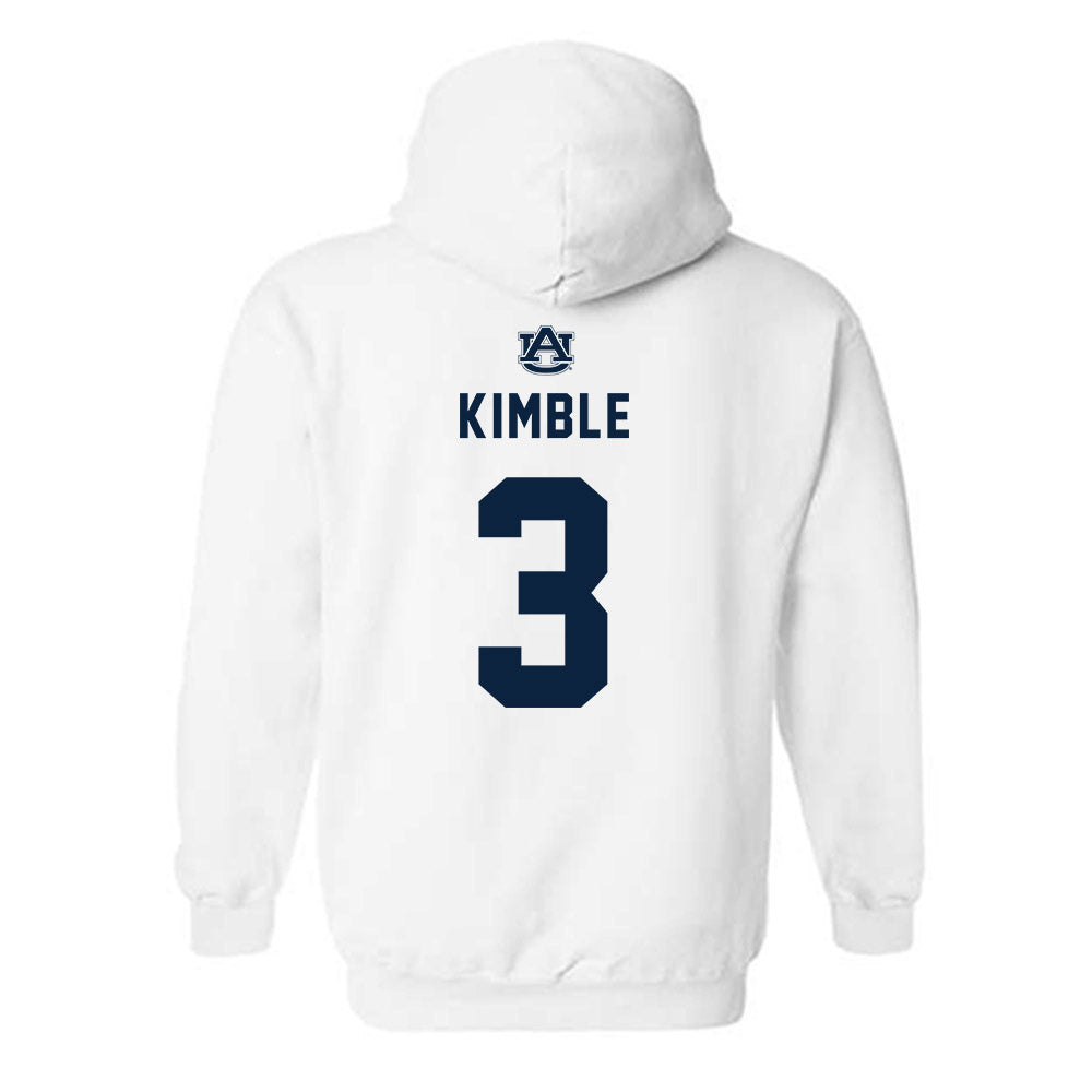 Auburn - NCAA Men's Basketball : George Kimble - Replica Shersey Hooded Sweatshirt-1