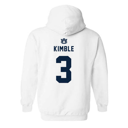 Auburn - NCAA Men's Basketball : George Kimble - Replica Shersey Hooded Sweatshirt-1