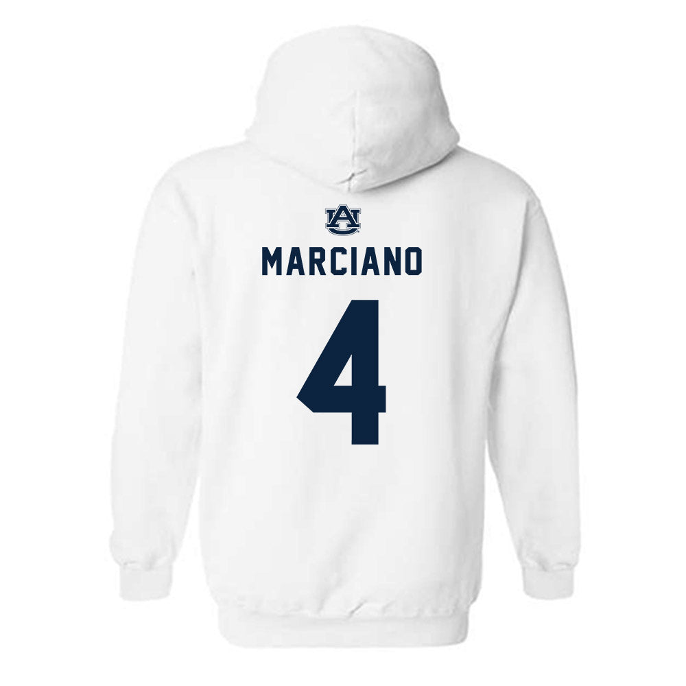 Auburn - NCAA Baseball : Jake Marciano - Replica Shersey Hooded Sweatshirt-1