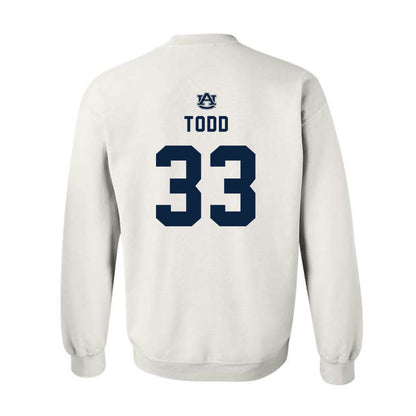 Auburn - NCAA Football : Kamari Todd - Replica Shersey Crewneck Sweatshirt-1