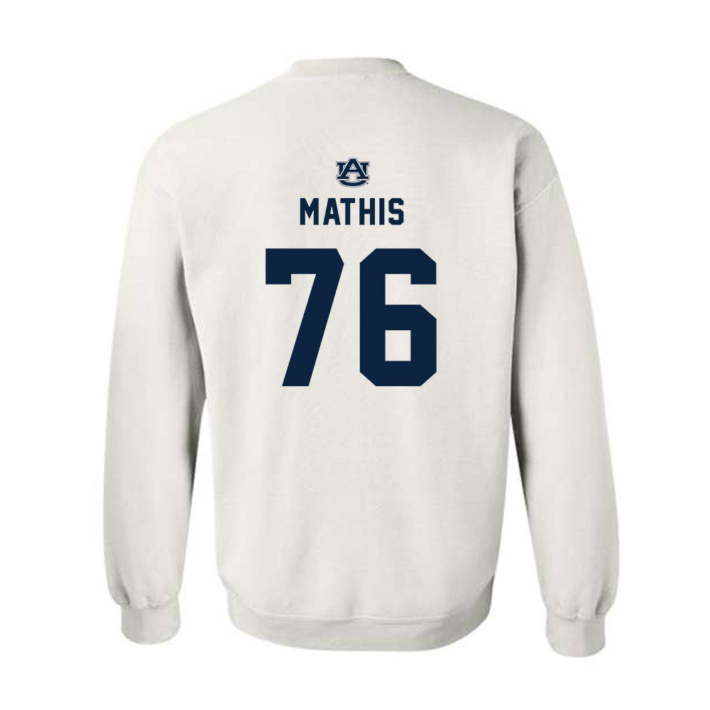 Auburn - NCAA Football : Mason Mathis - Replica Shersey Crewneck Sweatshirt-1