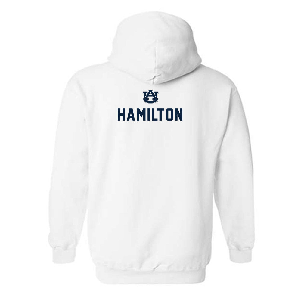 Auburn - NCAA Women's Track & Field : Kennedy Hamilton - Replica Shersey Hooded Sweatshirt-1