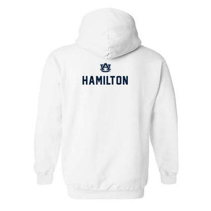 Auburn - NCAA Women's Track & Field : Kennedy Hamilton - Replica Shersey Hooded Sweatshirt-1