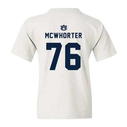 Auburn - NCAA Football : Bear McWhorter - Replica Shersey Youth T-Shirt-1