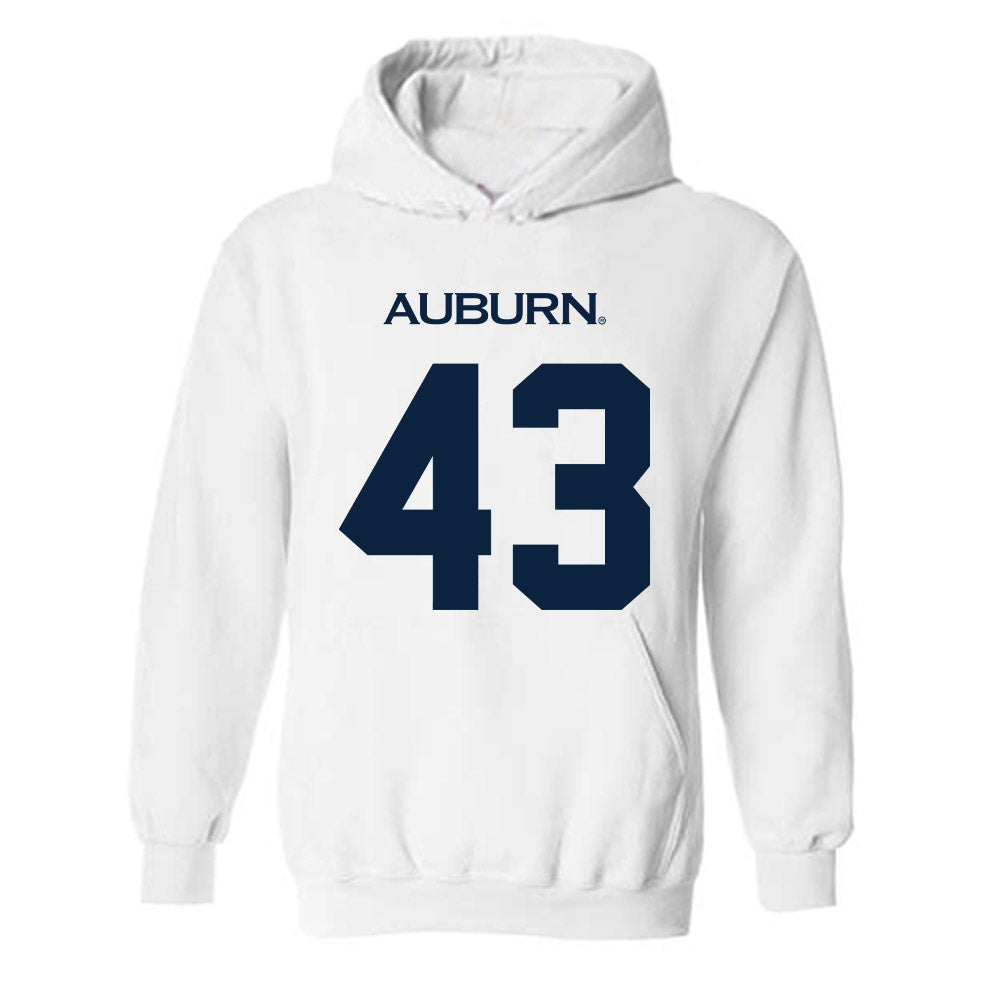 Auburn - NCAA Baseball : Alex Petrovic - Replica Shersey Hooded Sweatshirt