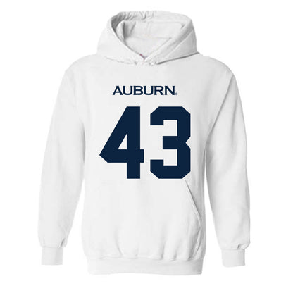 Auburn - NCAA Baseball : Alex Petrovic - Replica Shersey Hooded Sweatshirt