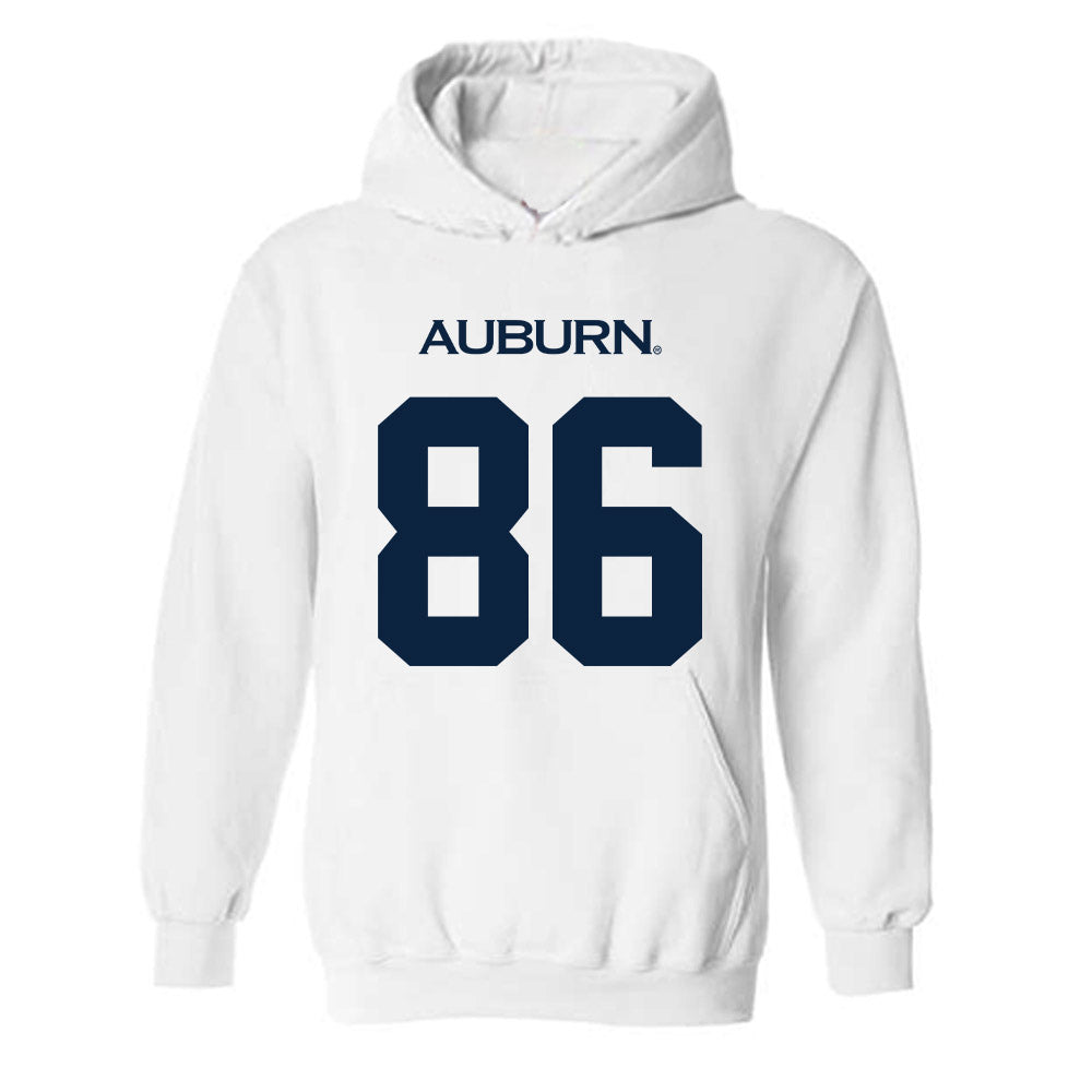 Auburn - NCAA Football : Jack Ellenburg - Replica Shersey Hooded Sweatshirt-0