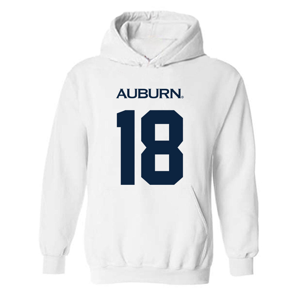 Auburn - NCAA Equestrian : Charlotte Clark - Replica Shersey Hooded Sweatshirt-0