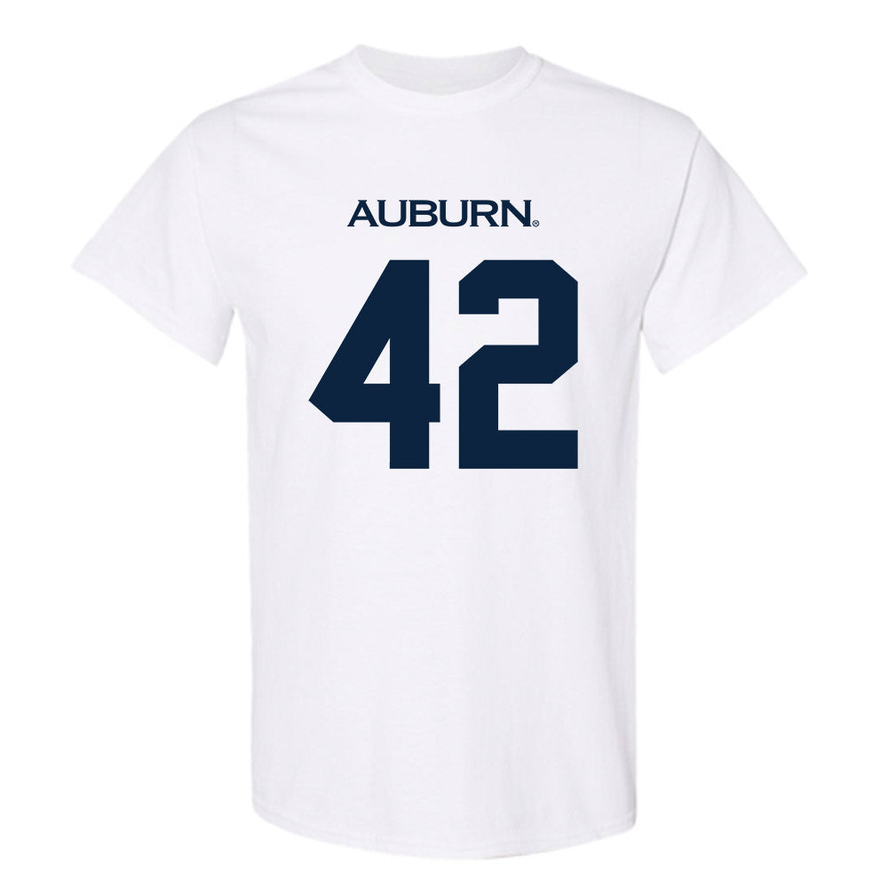 Auburn - NCAA Baseball : Abe Chancellor - Replica Shersey T-Shirt-0