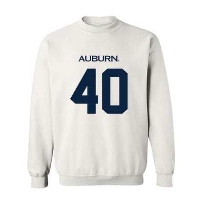 Auburn - NCAA Baseball : Wade Shelley - Replica Shersey Crewneck Sweatshirt-0