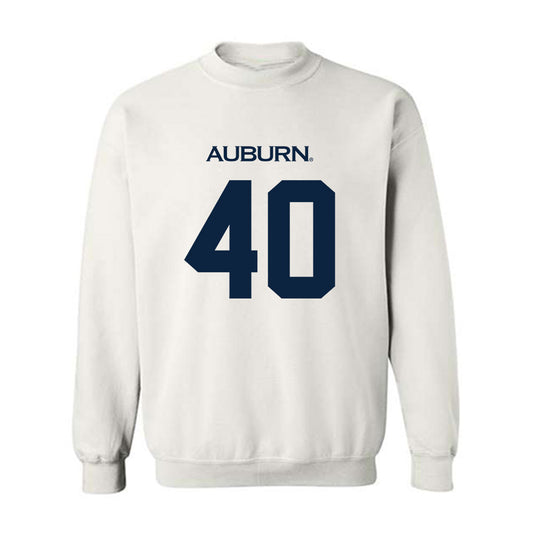 Auburn - NCAA Baseball : Wade Shelley - Replica Shersey Crewneck Sweatshirt-0