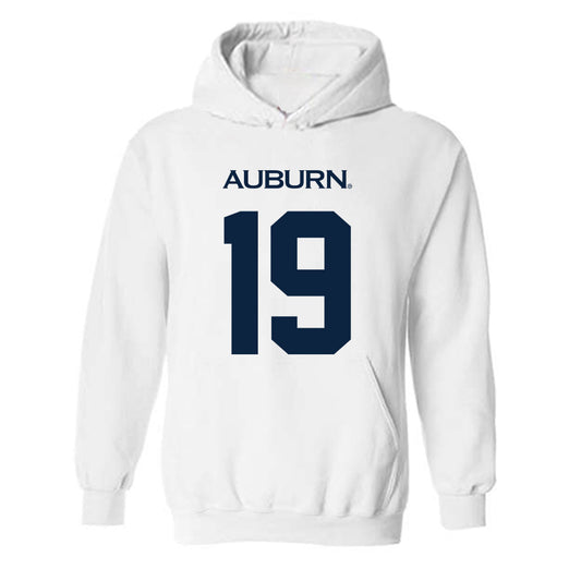 Auburn - NCAA Football : Rhys Brush - Replica Shersey Hooded Sweatshirt-0