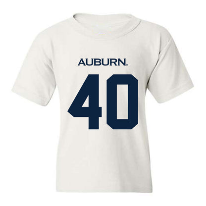 Auburn - NCAA Baseball : Wade Shelley - Replica Shersey Youth T-Shirt-0
