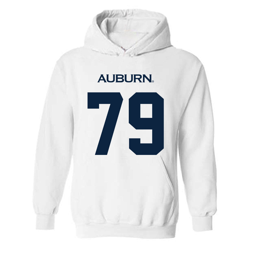 Auburn - NCAA Football : Tyler Johnson - Replica Shersey Hooded Sweatshirt-0