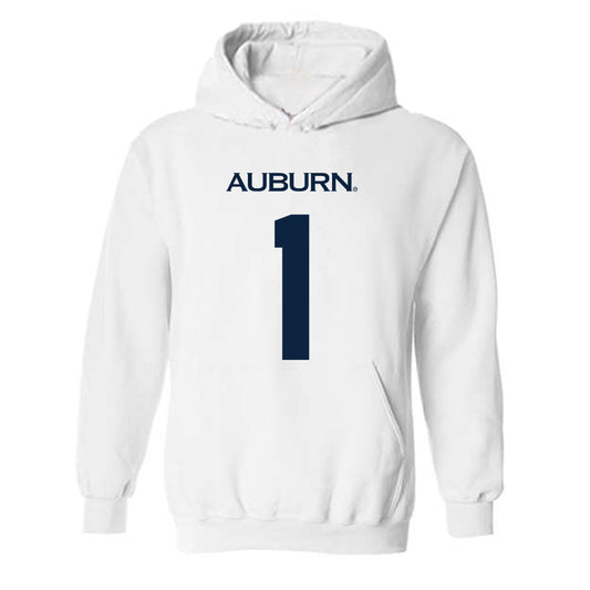 Auburn - NCAA Women's Basketball : Mya Petticord - Replica Shersey Hooded Sweatshirt-0