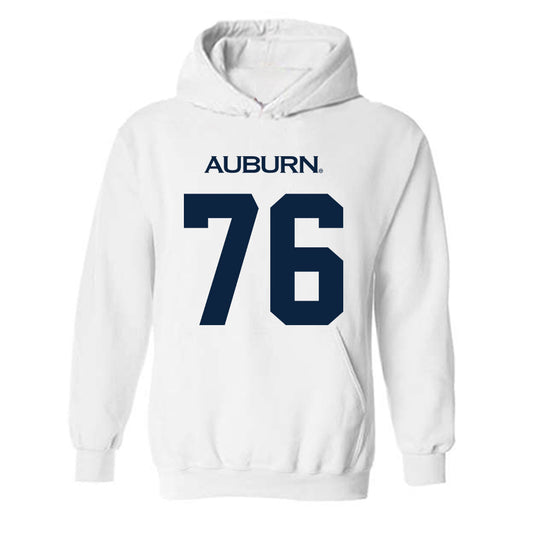 Auburn - NCAA Football : Mason Mathis - Replica Shersey Hooded Sweatshirt-0