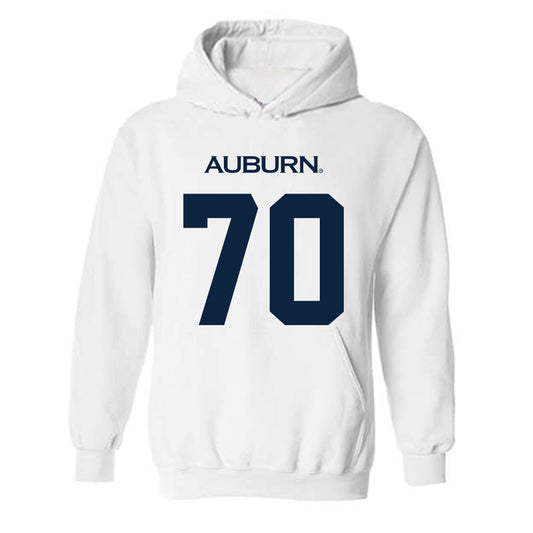 Auburn - NCAA Football : Parker Pritchett - Replica Shersey Hooded Sweatshirt-0