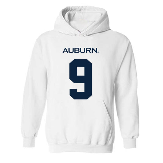 Auburn - NCAA Football : Deshawn Spencer - Replica Shersey Hooded Sweatshirt-0