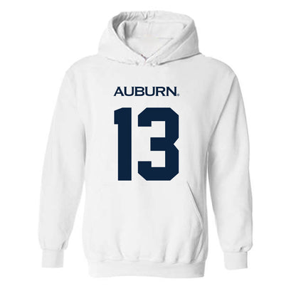 Auburn - NCAA Softball : Ella Harrison - Replica Shersey Hooded Sweatshirt-0