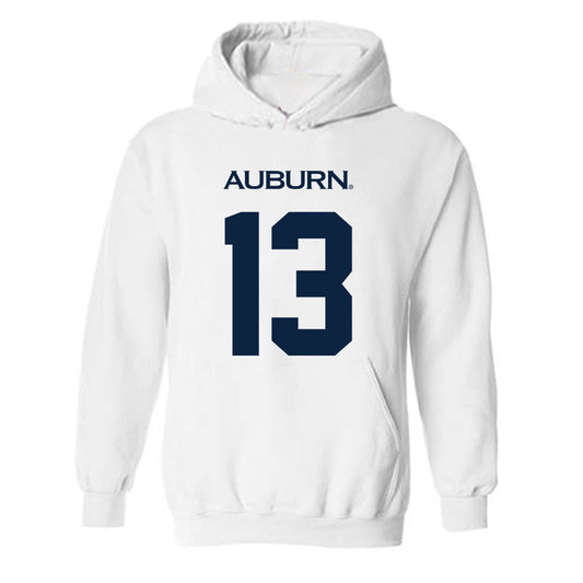 Auburn - NCAA Softball : Ella Harrison - Replica Shersey Hooded Sweatshirt-0