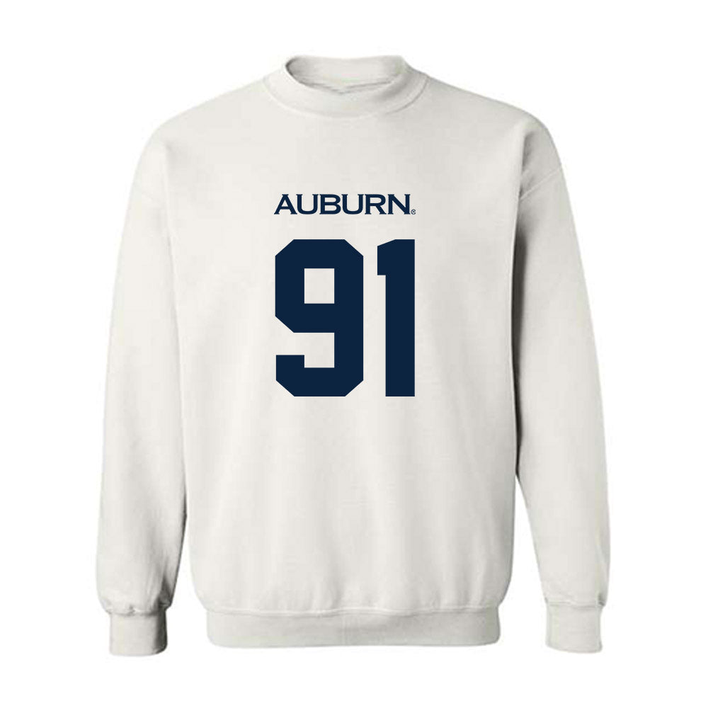 Auburn - NCAA Football : Tavian Branch - Replica Shersey Crewneck Sweatshirt-0