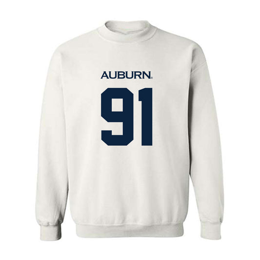 Auburn - NCAA Football : Tavian Branch - Replica Shersey Crewneck Sweatshirt-0