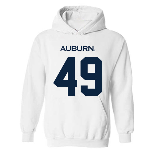 Auburn - NCAA Football : Hudson Powell - Replica Shersey Hooded Sweatshirt-0