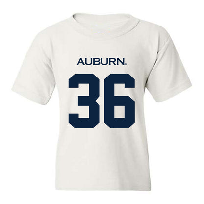 Auburn - NCAA Baseball : Jackson Sanders - Replica Shersey Youth T-Shirt-0