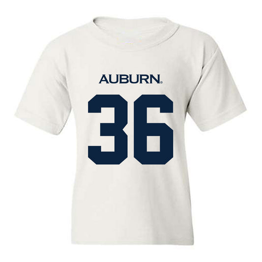 Auburn - NCAA Baseball : Jackson Sanders - Replica Shersey Youth T-Shirt-0