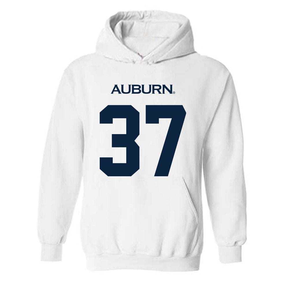 Auburn - NCAA Baseball : Trevor Booton - Replica Shersey Hooded Sweatshirt-0