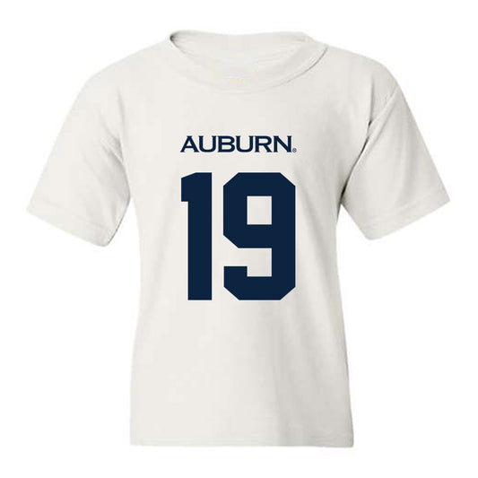 Auburn - NCAA Women's Soccer : Kennedy Husbands - Replica Shersey Youth T-Shirt-0