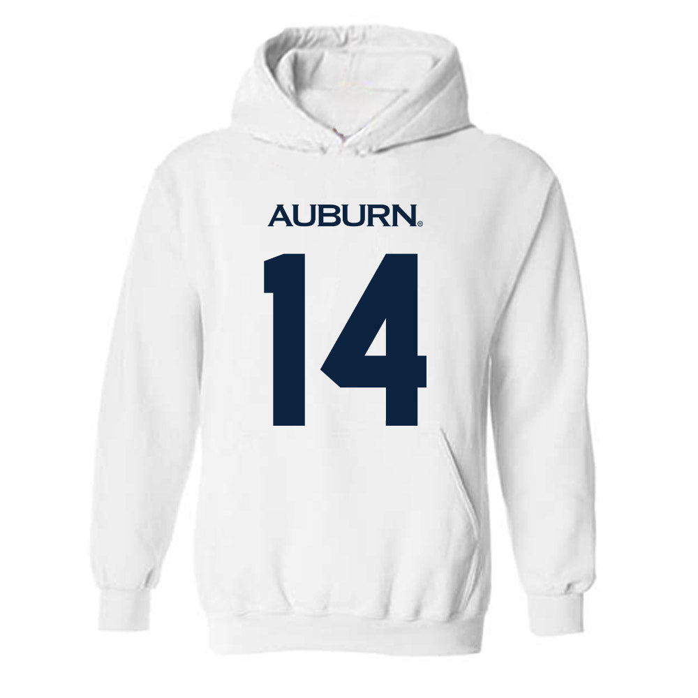 Auburn - NCAA Football : Rayshawn Pleasant - Replica Shersey Hooded Sweatshirt-0