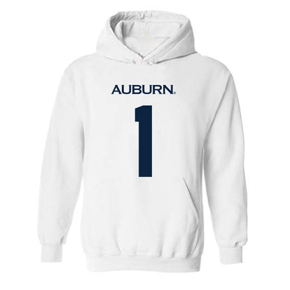 Auburn - NCAA Football : Jonathan Echols - Replica Shersey Hooded Sweatshirt-0