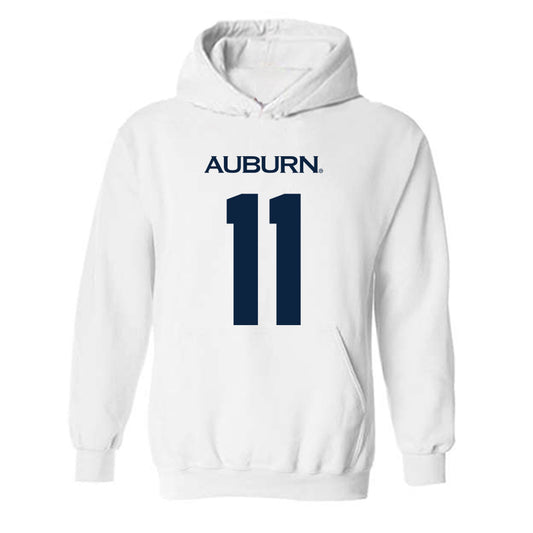Auburn - NCAA Women's Soccer : Eva Pattison - Replica Shersey Hooded Sweatshirt-0