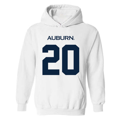 Auburn - NCAA Baseball : Marcel Kulik - Replica Shersey Hooded Sweatshirt-0