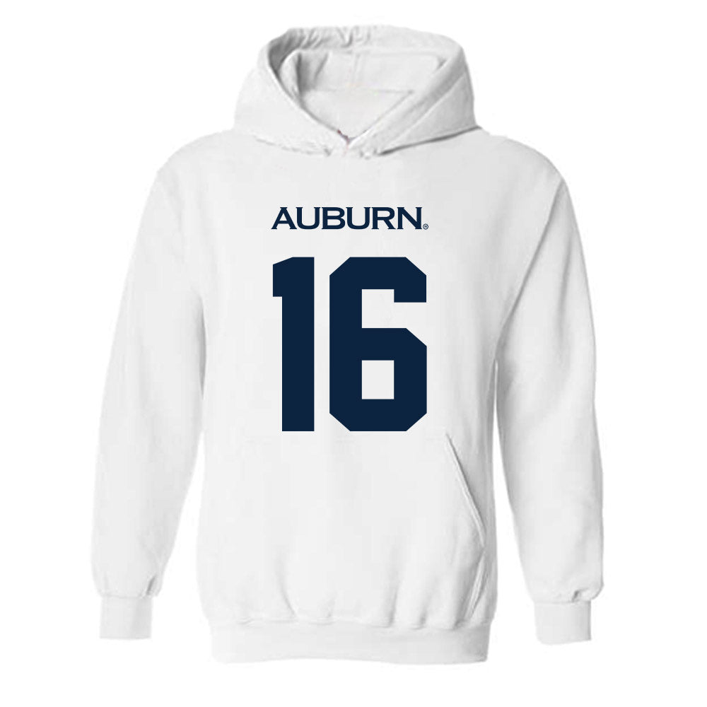 Auburn - NCAA Baseball : Clayton Armah - Replica Shersey Hooded Sweatshirt-0