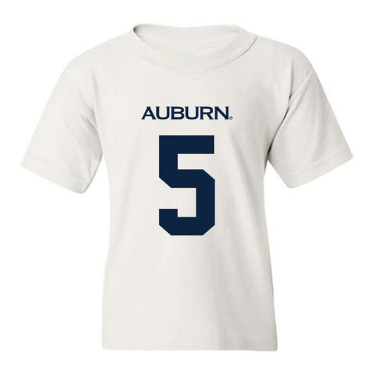 Auburn - NCAA Softball : georgia lessmann - Replica Shersey Youth T-Shirt-0