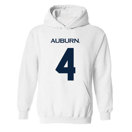 Auburn - NCAA Baseball : Jake Marciano - Replica Shersey Hooded Sweatshirt-0