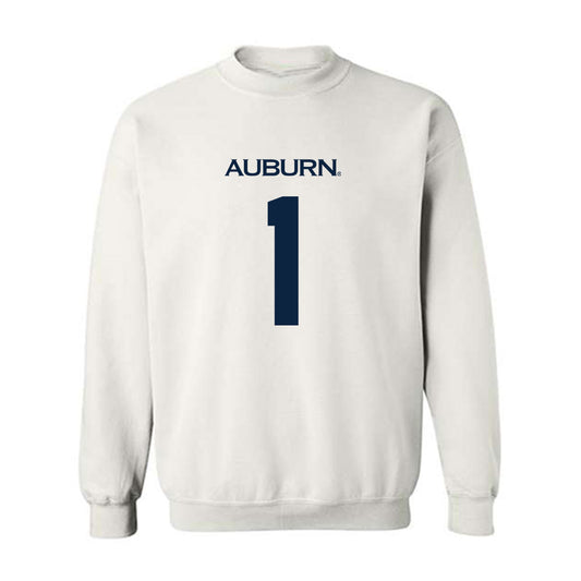 Auburn - NCAA Equestrian : Elizabeth Noll - Replica Shersey Crewneck Sweatshirt-0
