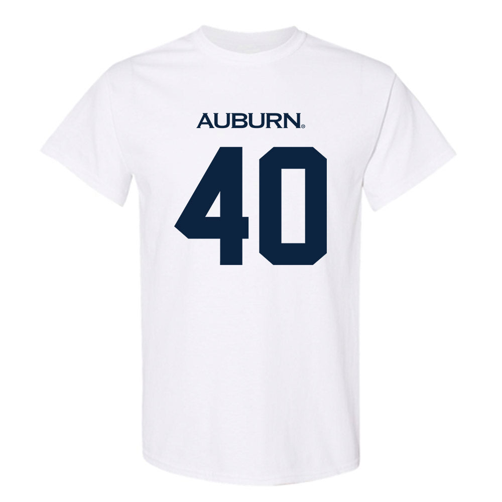 Auburn - NCAA Baseball : Wade Shelley - Replica Shersey T-Shirt-0