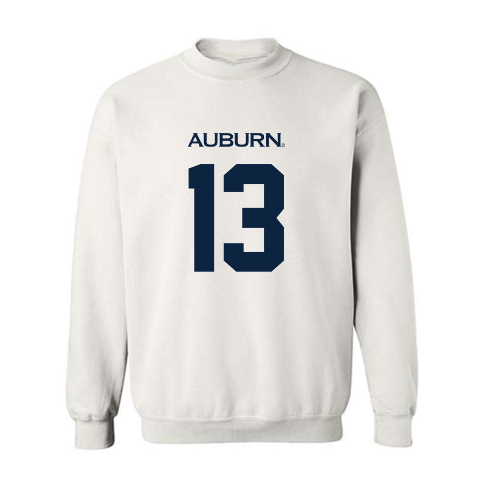 Auburn - NCAA Men's Basketball : Corey Williams - Replica Shersey Crewneck Sweatshirt-0