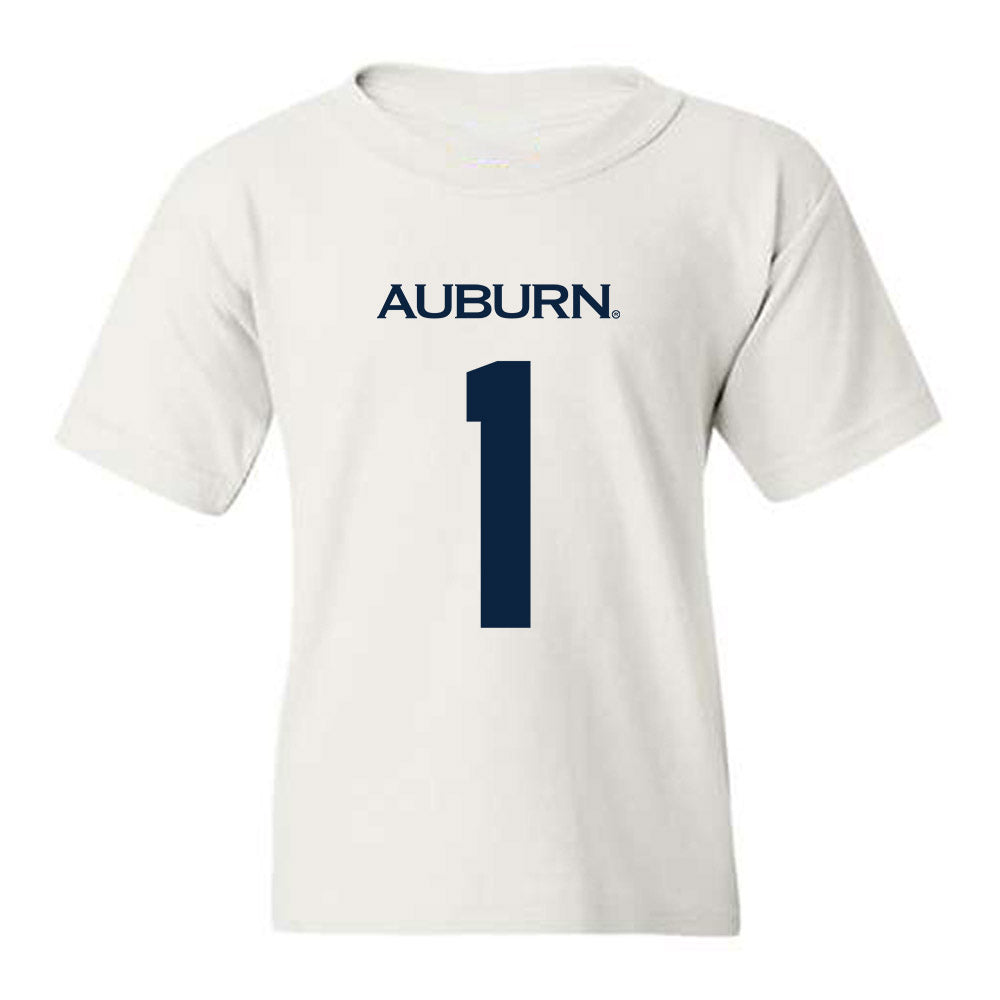 Auburn - NCAA Women's Basketball : Mya Petticord - Replica Shersey Youth T-Shirt-0