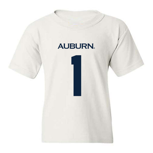 Auburn - NCAA Women's Basketball : Mya Petticord - Replica Shersey Youth T-Shirt-0