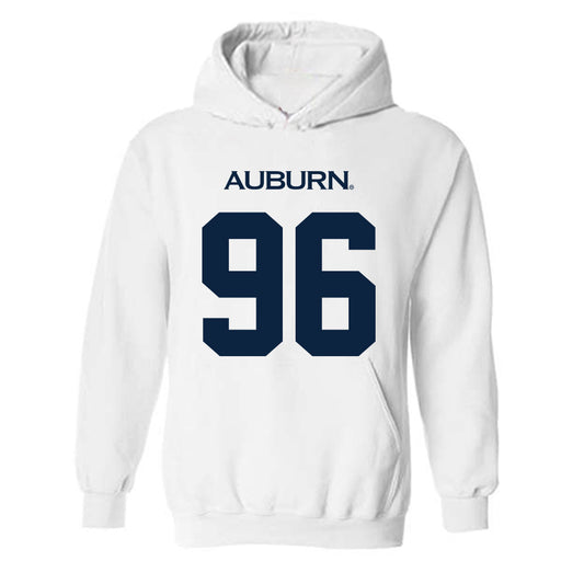 Auburn - NCAA Football : Malik Autry - Replica Shersey Hooded Sweatshirt-0