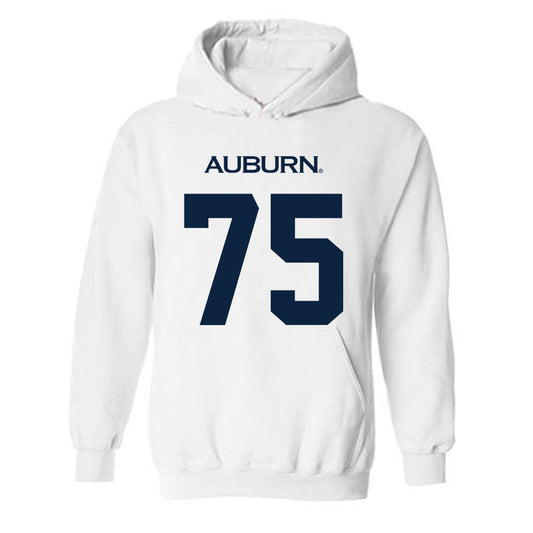 Auburn - NCAA Football : Bear McWhorter - Replica Shersey Hooded Sweatshirt-0