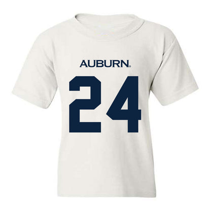 Auburn - NCAA Women's Soccer : Aurora Gaines - Replica Shersey Youth T-Shirt-0